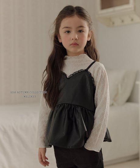 26[予約]melikey leather bustier