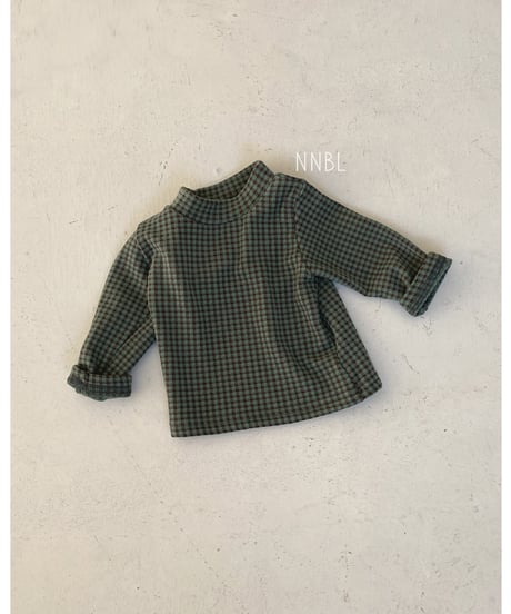 10[予約]nunubiel check t-shirt(baby)