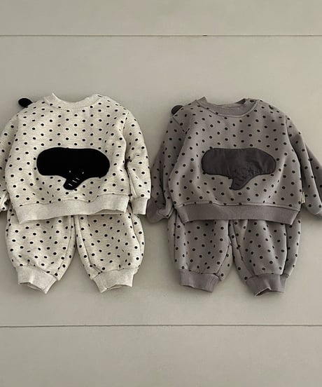 39[予約]ololala doggy fleece set up