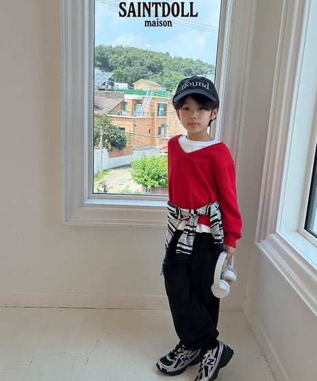 38[予約]saintdoll v neck knit