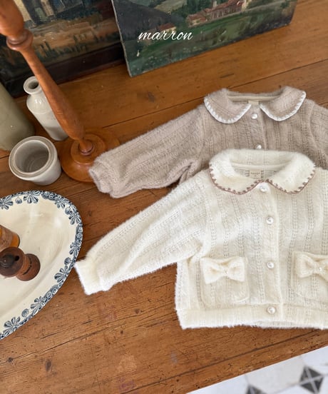 7[予約]marron chloe cardigan(XS-L)