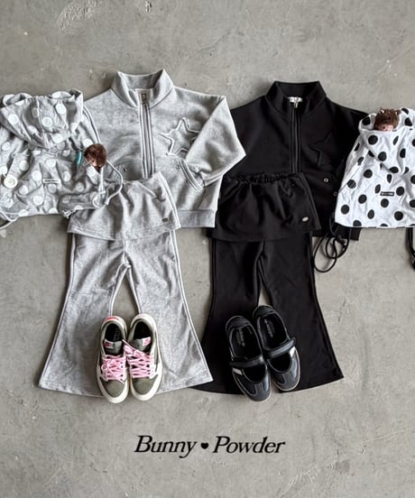 43[予約]bunny powder star zip up