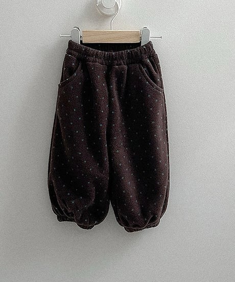 44[予約]minirobe fleece jogger pants