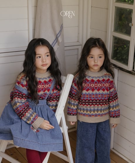 30[予約]OREN adeline multi wool knit