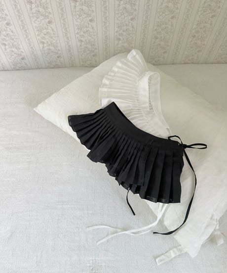 16[予約]monbebe layered pleated apron(kids)