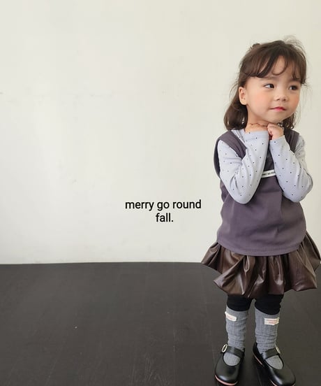 17[予約]merry go round icon skirt pants