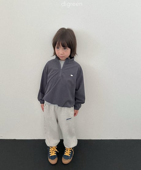 32[予約]digreen denny half zip