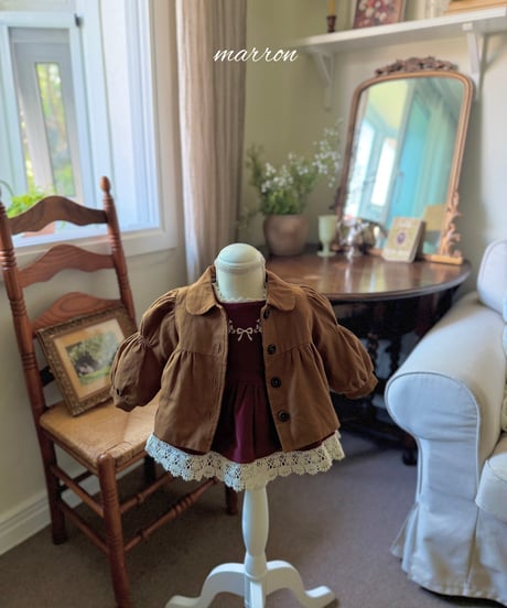 2[予約]marron bonbon jacket(XS-L)