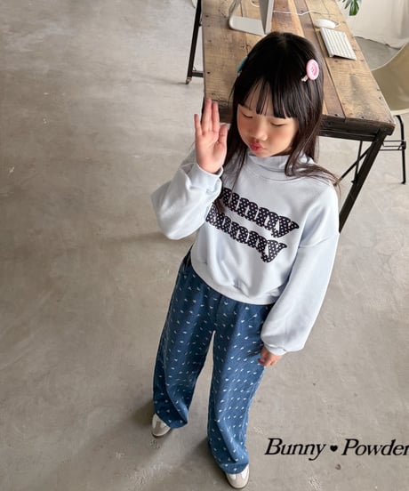 48[予約]bunny powder lovely denim pants