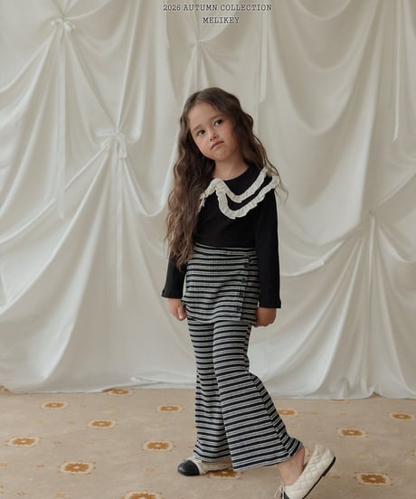15[予約]melikey double collar t
