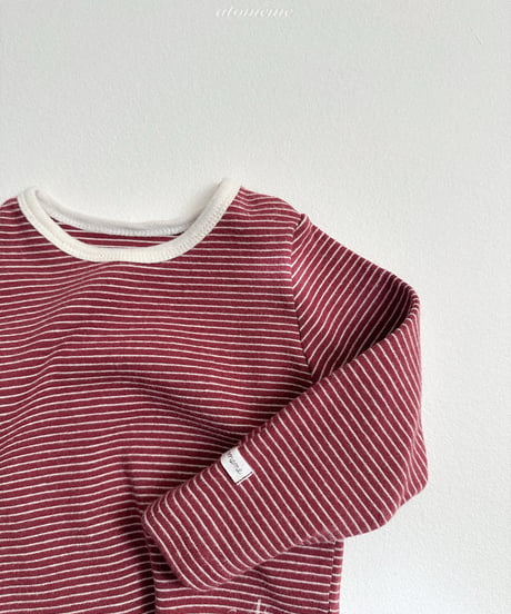 3[予約]atomeme arden stripe t