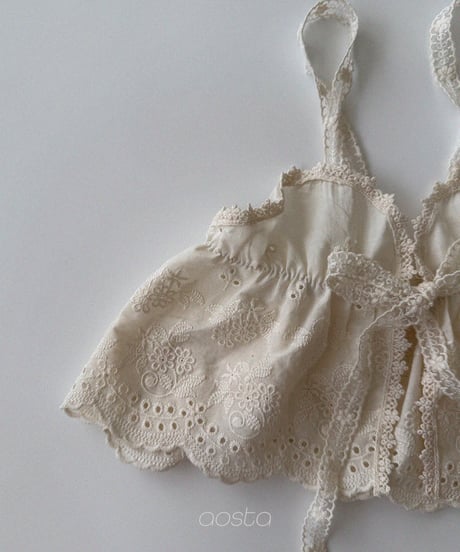18[予約]Aosta lace bustier