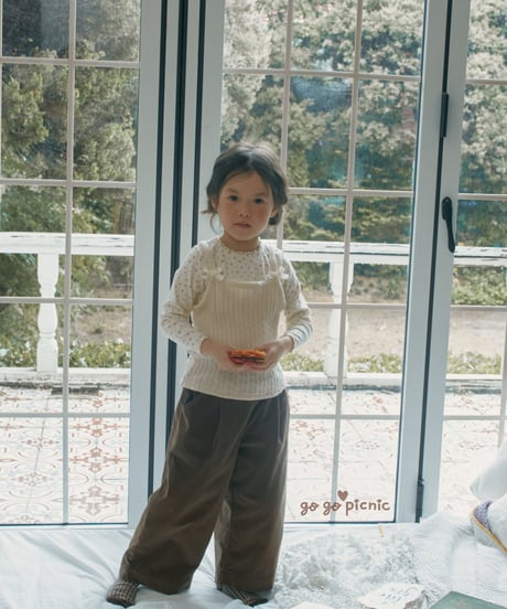 2[予約]go go picnic muffin vest