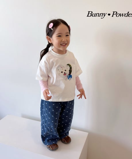 32[予約]bunny powder bichon tee
