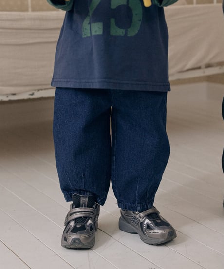 22[予約]送料無料 the beige pintuck denim pants