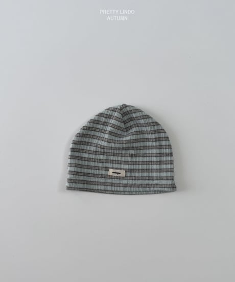 74[予約]LINDO border beanie