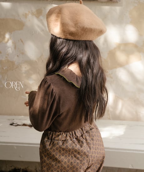 10[予約]OREN blooming frill picot t-shirt