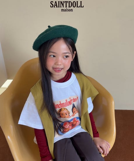 16[予約]saintdoll chocolate short sleeve t-shirt