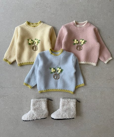 51[予約]ololala plabasket knit
