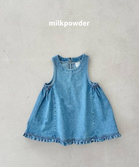 5[予約]milkpowder millie denim ops