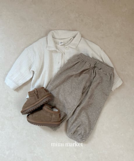 43[予約]mimi market stainless steel shirt