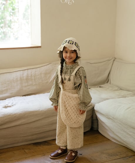 15[予約]OREN olive garden overalls