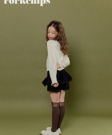 6[予約]FORKCHIPS wave cardigan