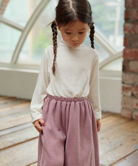 20[予約]mon Atelier lace wide pants