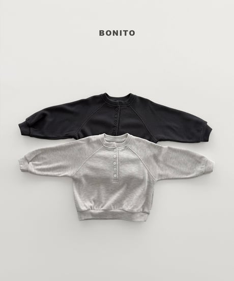 25[予約]bonito henley neck mtm