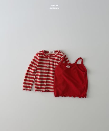 18[予約]LINDO pungpung cardigan set