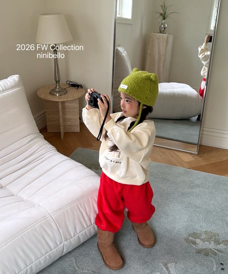 8[予約]ninibello teletubies pumpkin pants(12m-2XL)