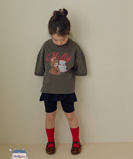 4[予約]Mollybin chichi pig t-shirt