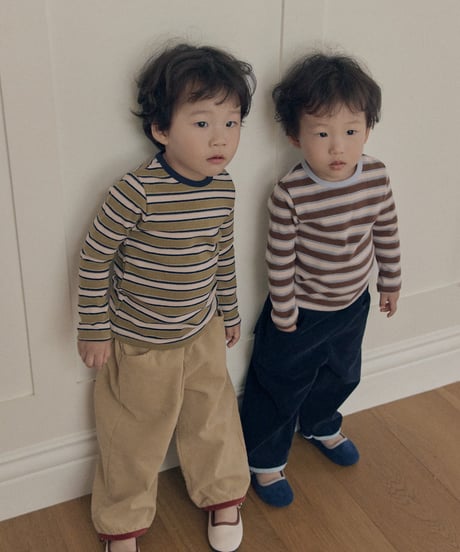 24[予約]送料無料 the beige corduroy binding pants