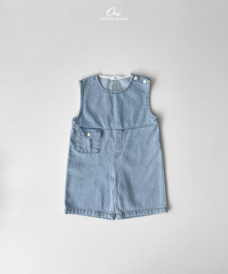 31[予約]onu slit overalls