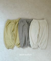 30[予約]mimi market terry jogger pants