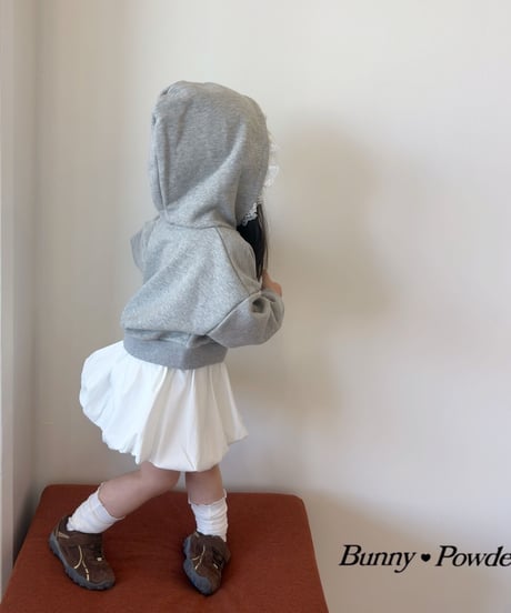 56[予約]bunny powder balloon skirt