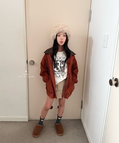 13[予約]COMMA collar jacket(brick)