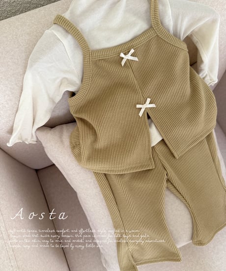 44[予約]Aosta bibi vest