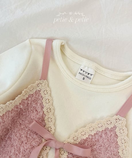 11[予約]petit&petit vanilla bustier t