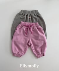 42[予約]ELLYMOLLY bubble capri jogger pants