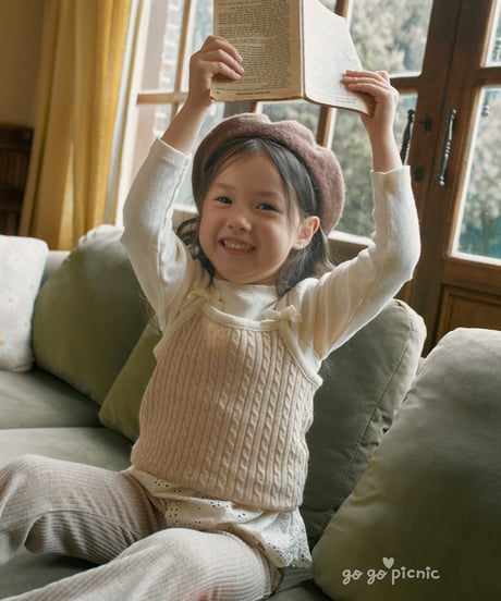 2[予約]go go picnic muffin vest