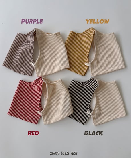 27[予約]Aosta louis vest