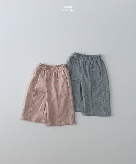 26[予約]LINDO bloom waffle pants