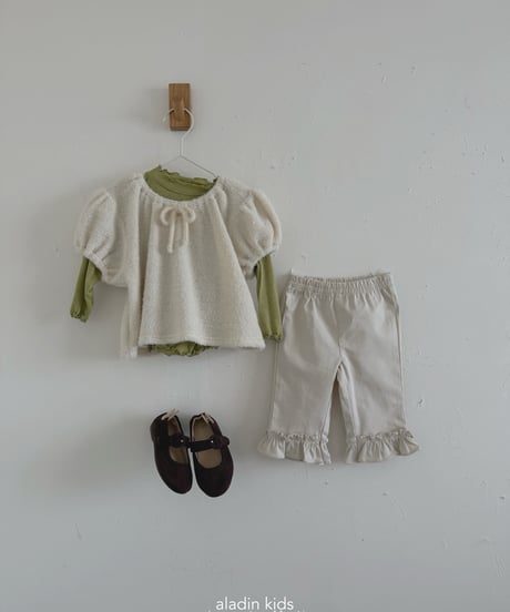 11[予約]aladin capri frill pants