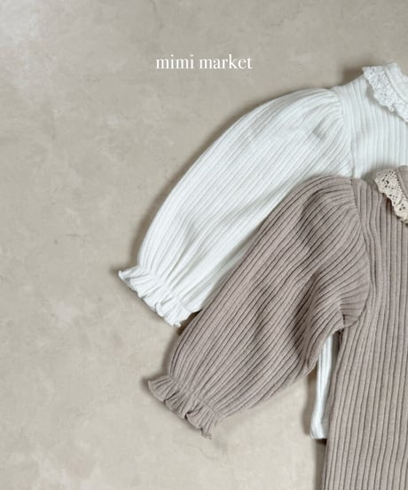 41[予約]mimi market puff torsion collar