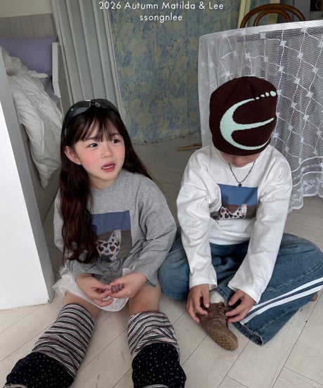 21[予約]matilda&lee heart pony tee