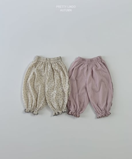 62[予約]LINDO natural pants