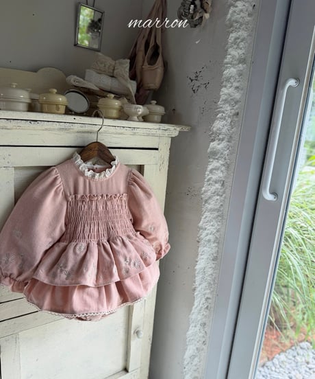 50[予約]marron verna suit(6-18m)
