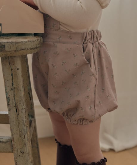 17[予約]送料無料 the beige pumpkin suspender pants