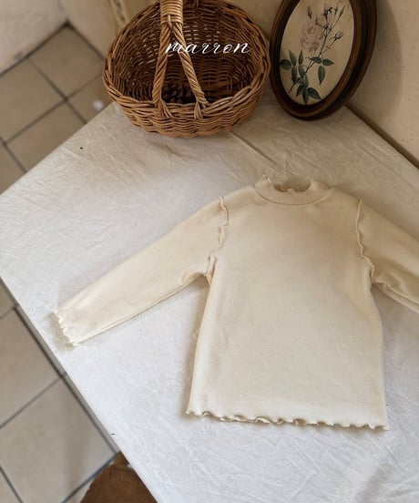 13[予約]marron daily polar tee(XS-L)